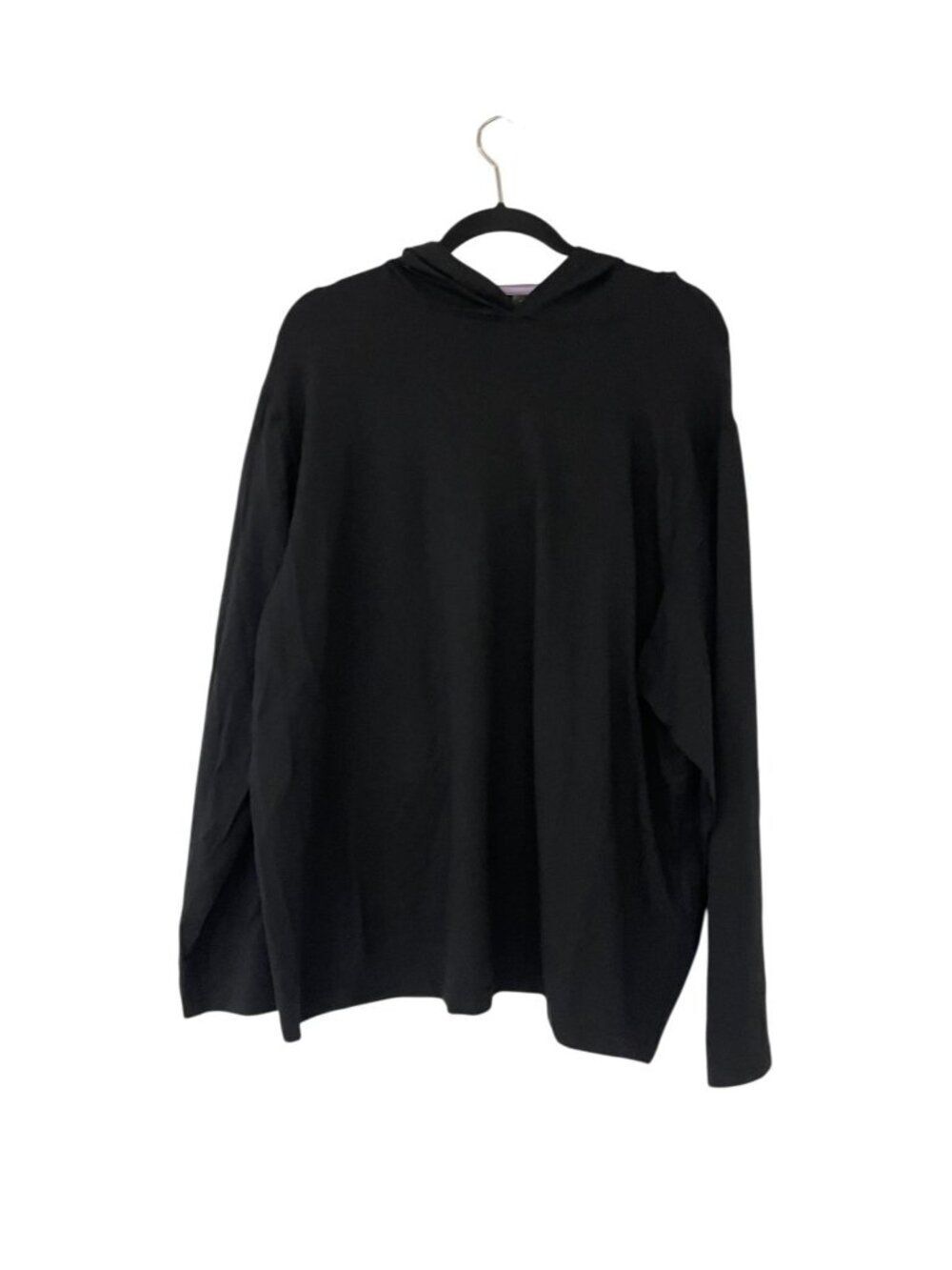 Jambys Mens House Hoodie Sweatshirt XL Black Stretch Pullover long sleeve EUC